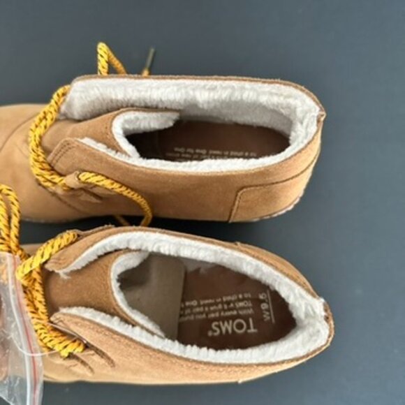 Toms Desert Wedge Booties Size 9.5 - Picture 7 of 9